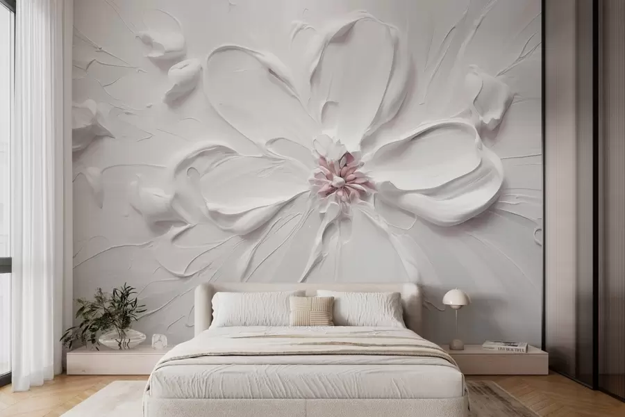 Papier peint Grande fleur w03953