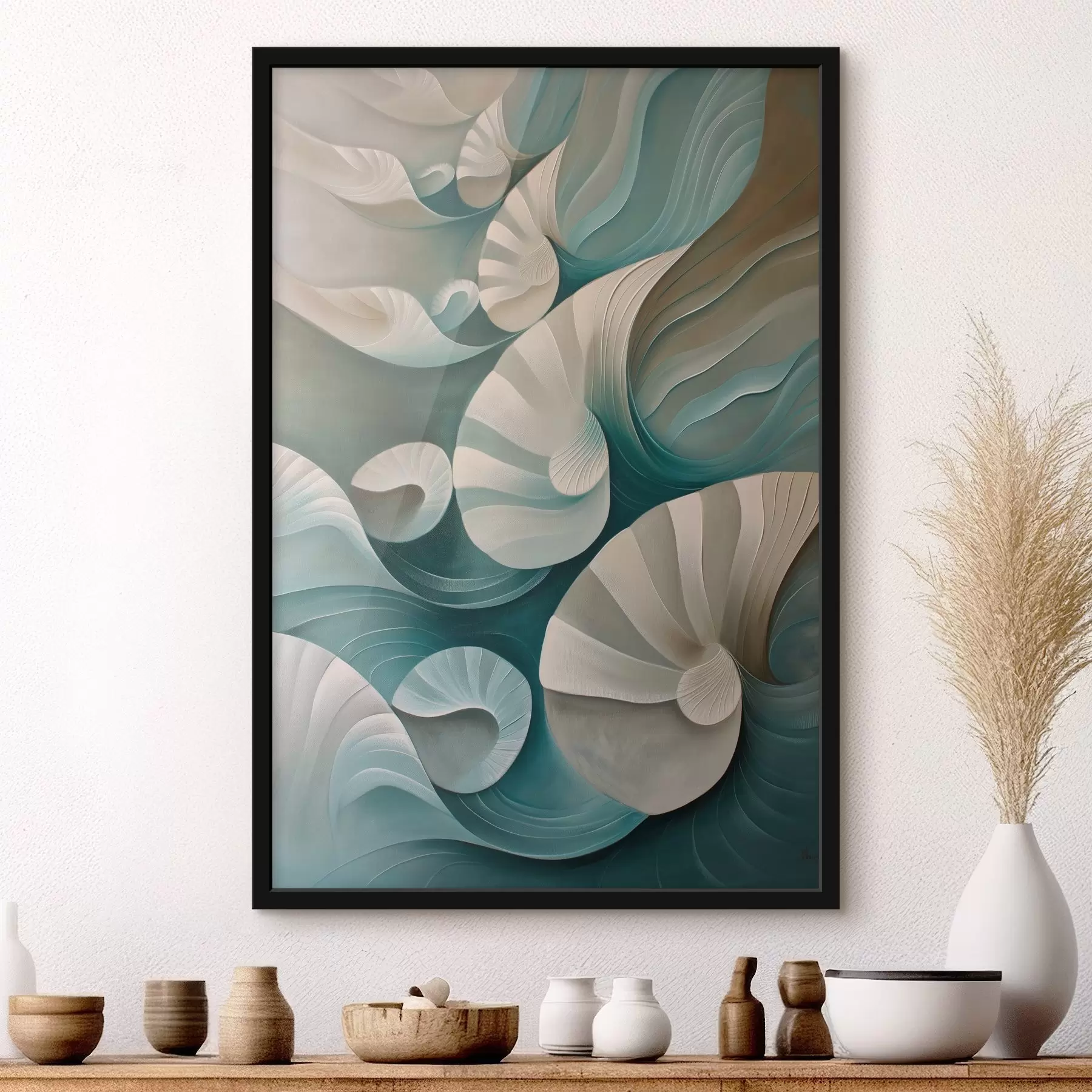 Papier peint Coquilles f44540
