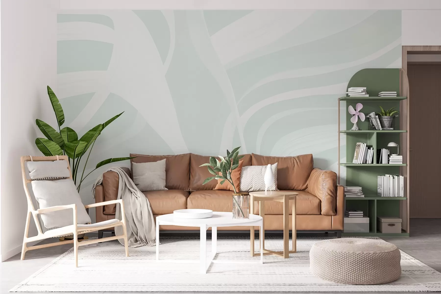 Papier peint Lignes douces w04041v2