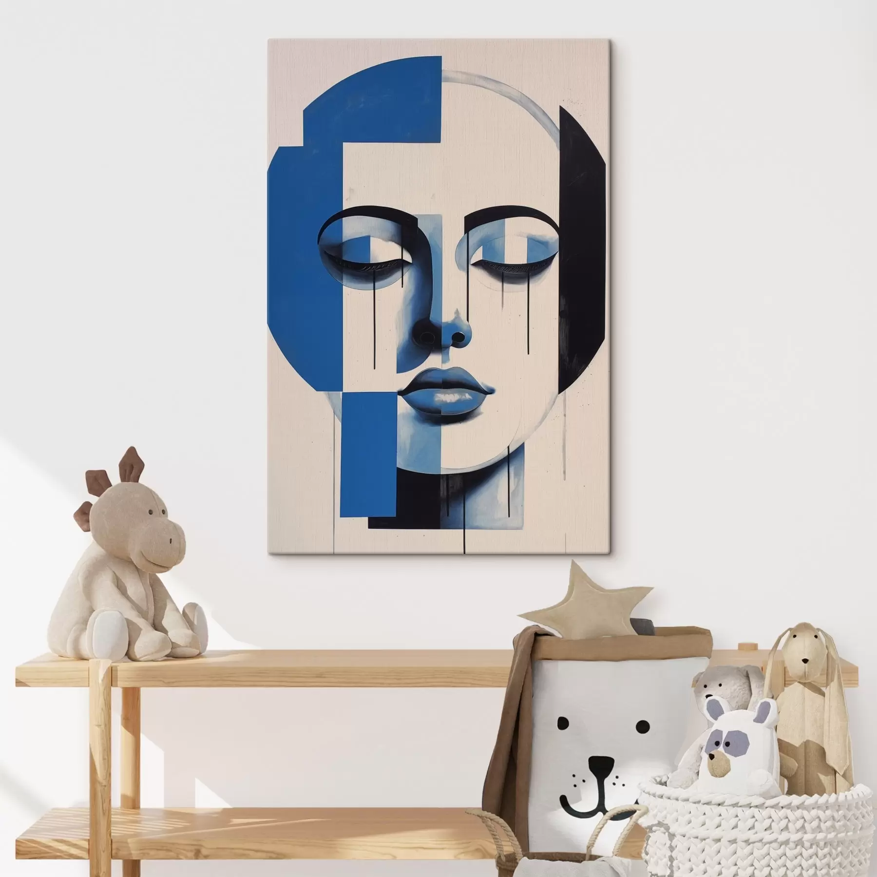 Tableau Visage abstrait s44564