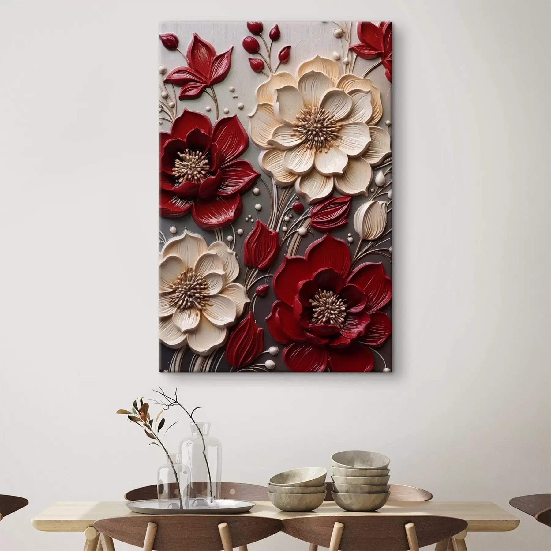 Papier peint Fleurs s44576
