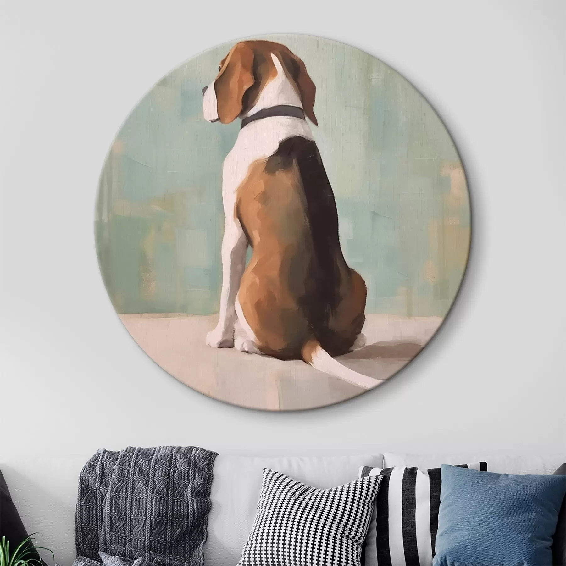 Tableau Chien r44563
