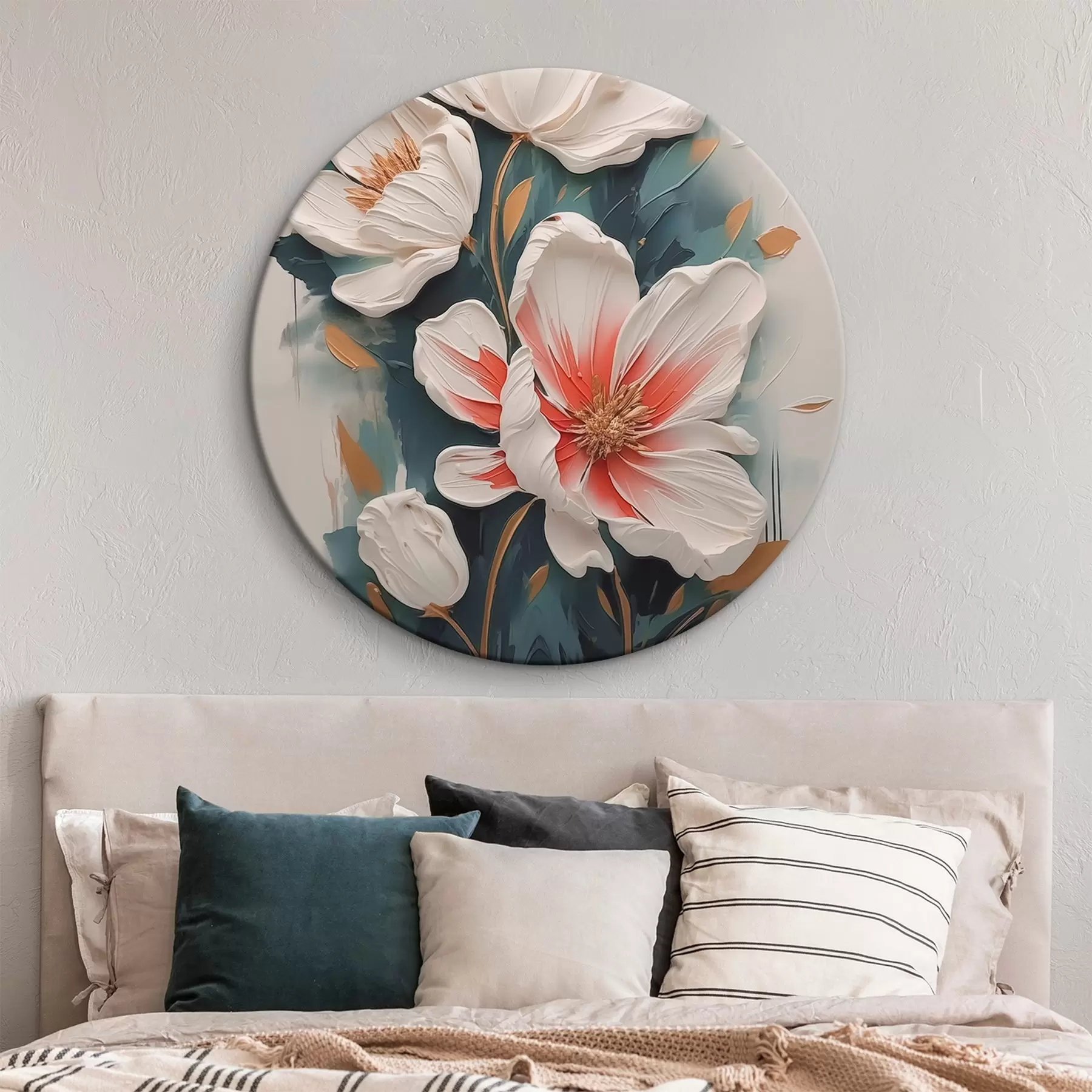 Tableau Fleurs abstraites r44587