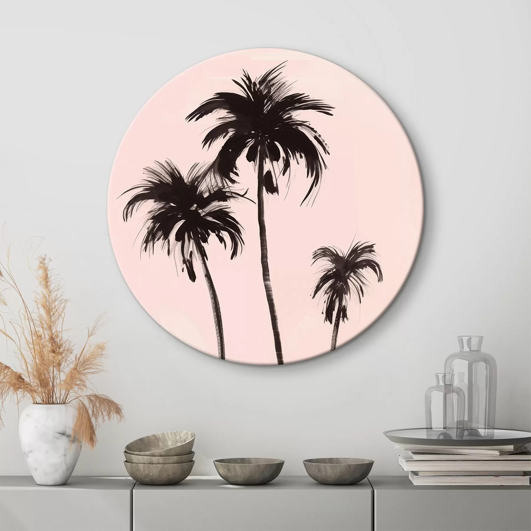 Tableau Palmiers minimalisme r44598