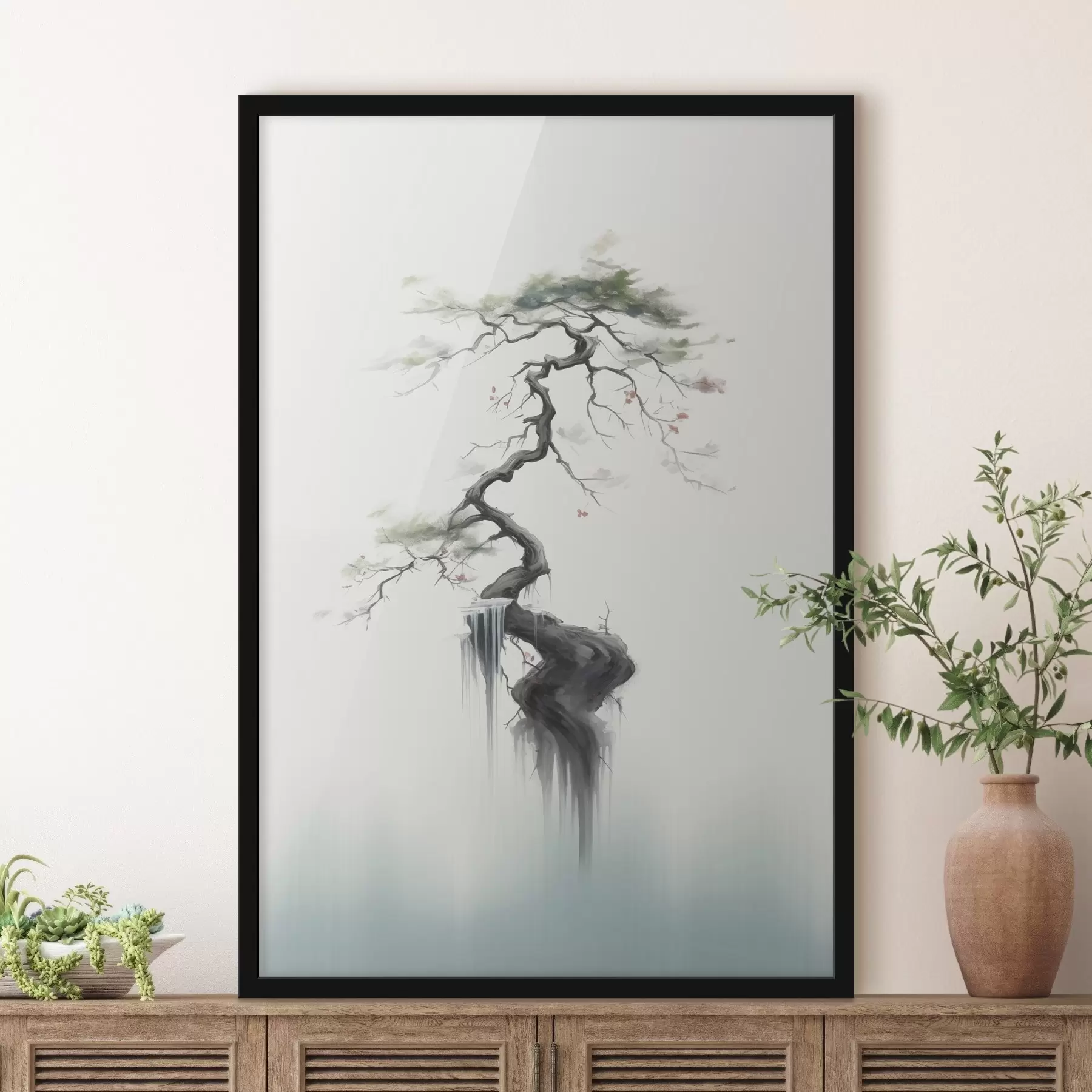 Tableau Minimalisme des arbres f44592