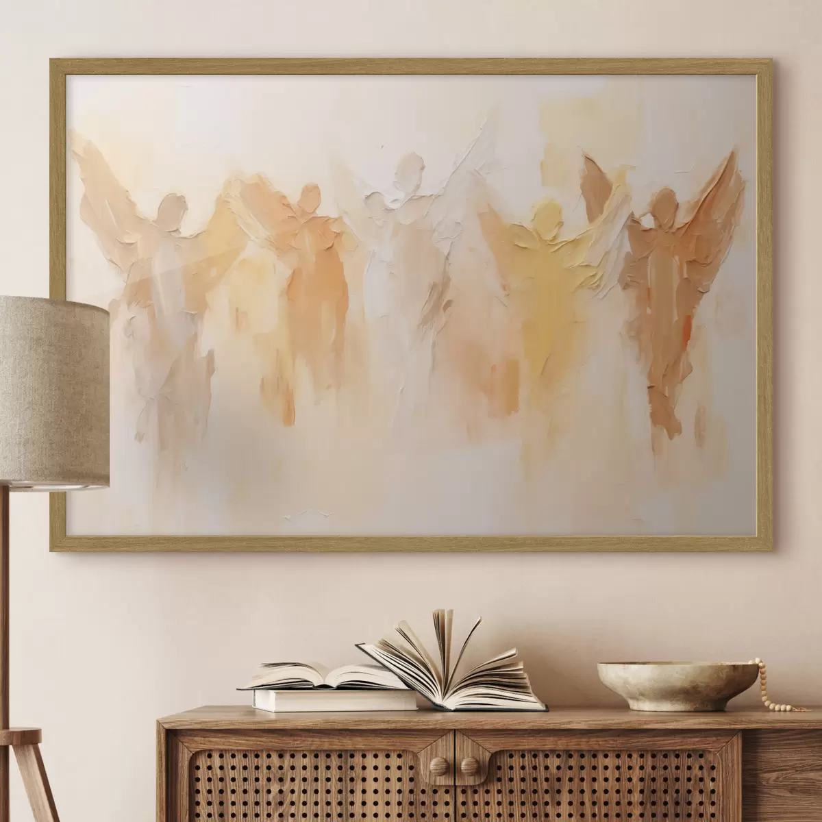 Poster Angels abstract f44595