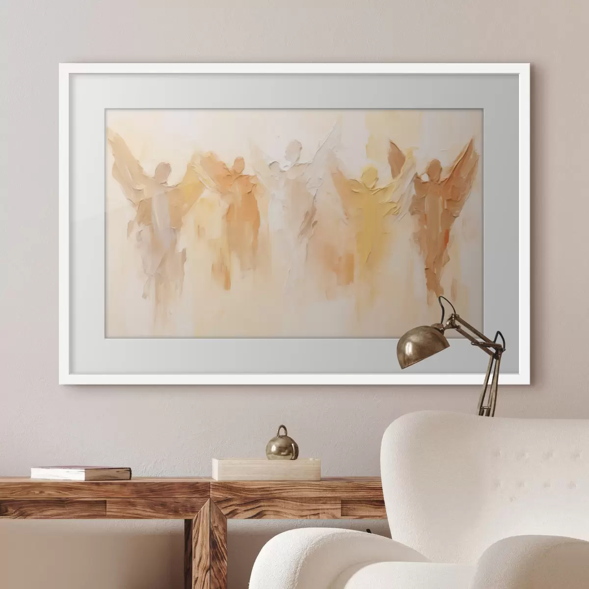 Poster Angels abstract f44595