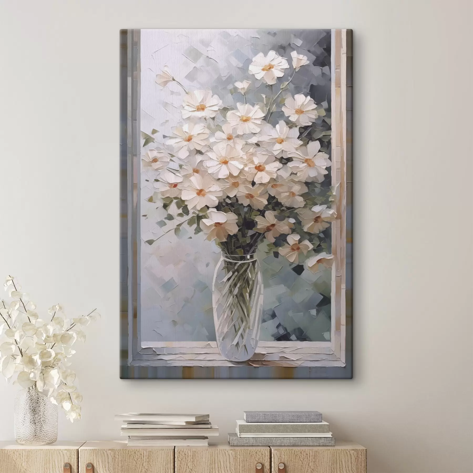 Tableau Fleurs délicates dans un vase s44651