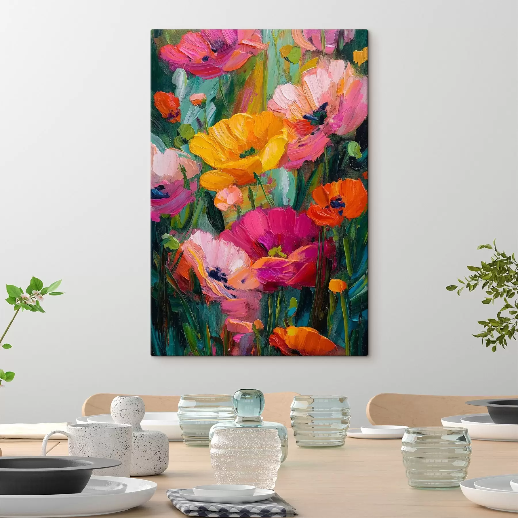 Tableau Fleurs sauvages s44622