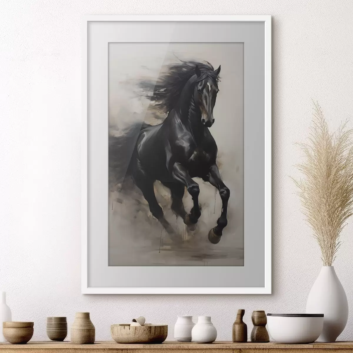 Poster Cheval en mouvement f44661