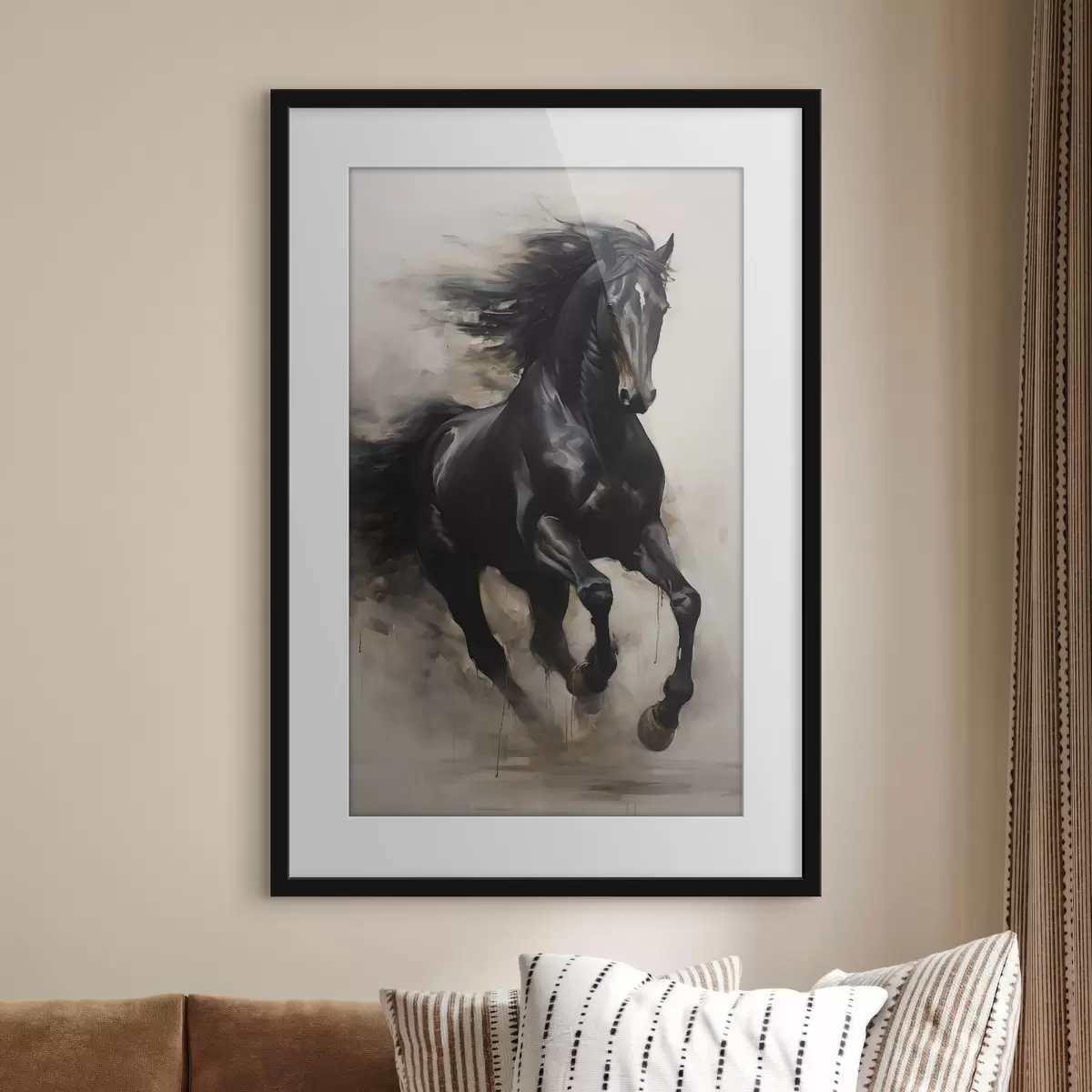 Poster Cheval en mouvement f44661