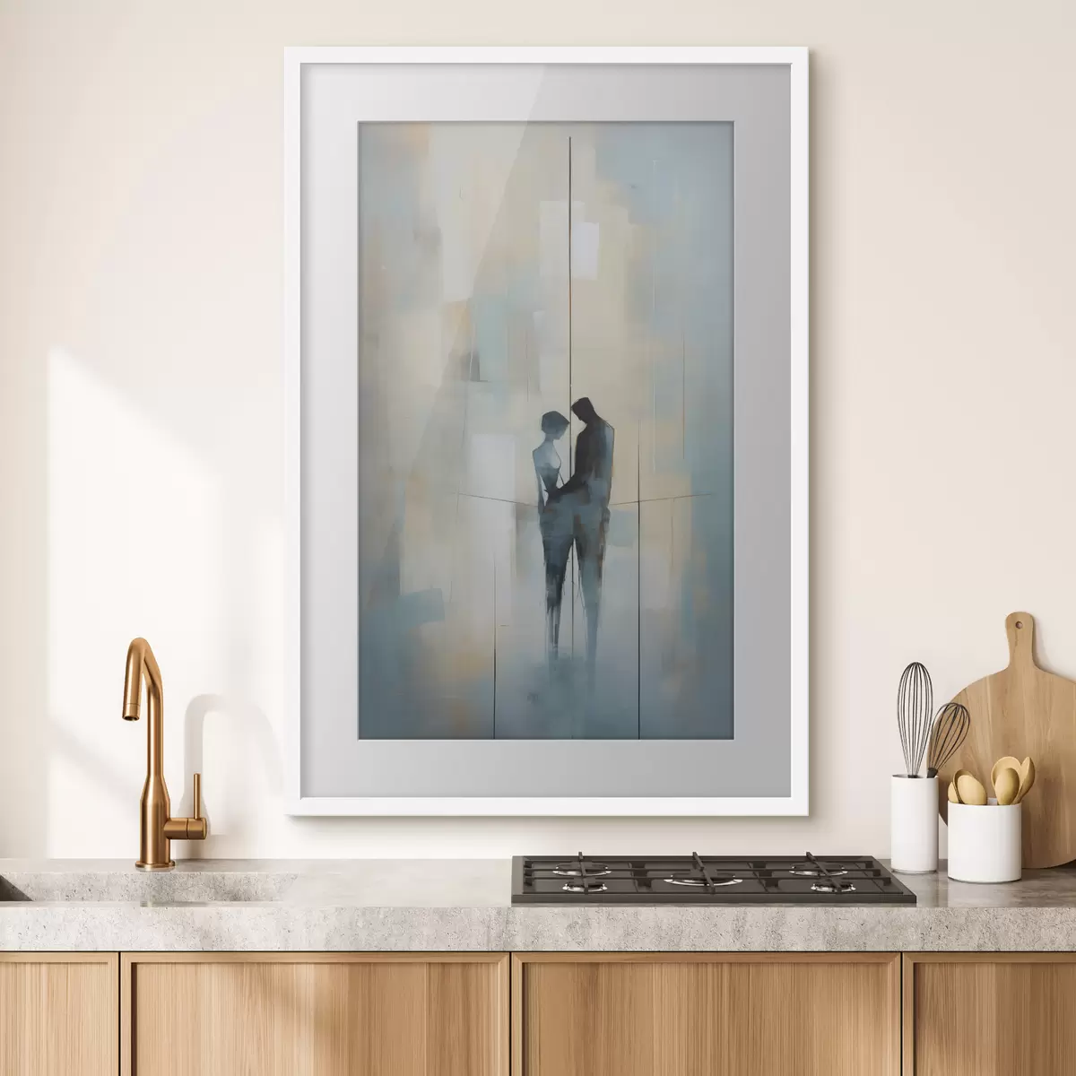 Poster Couple dans l'espace f44670