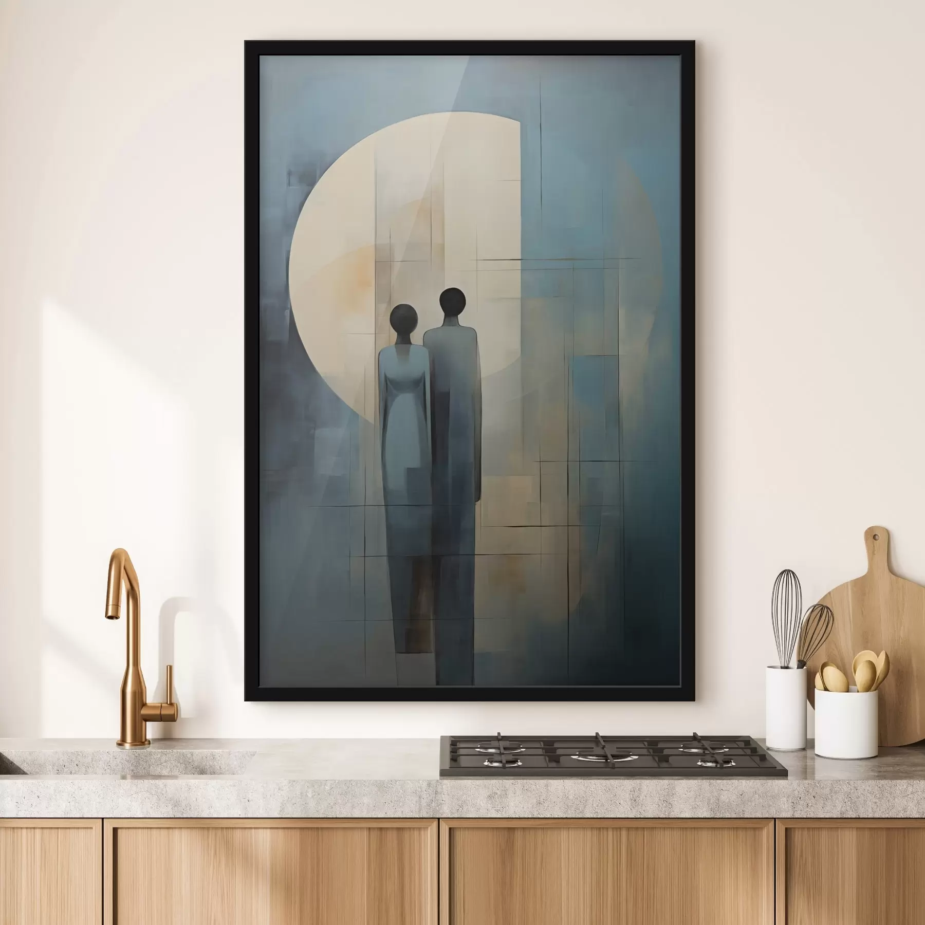 Tableau Deux et la lumière f44671
