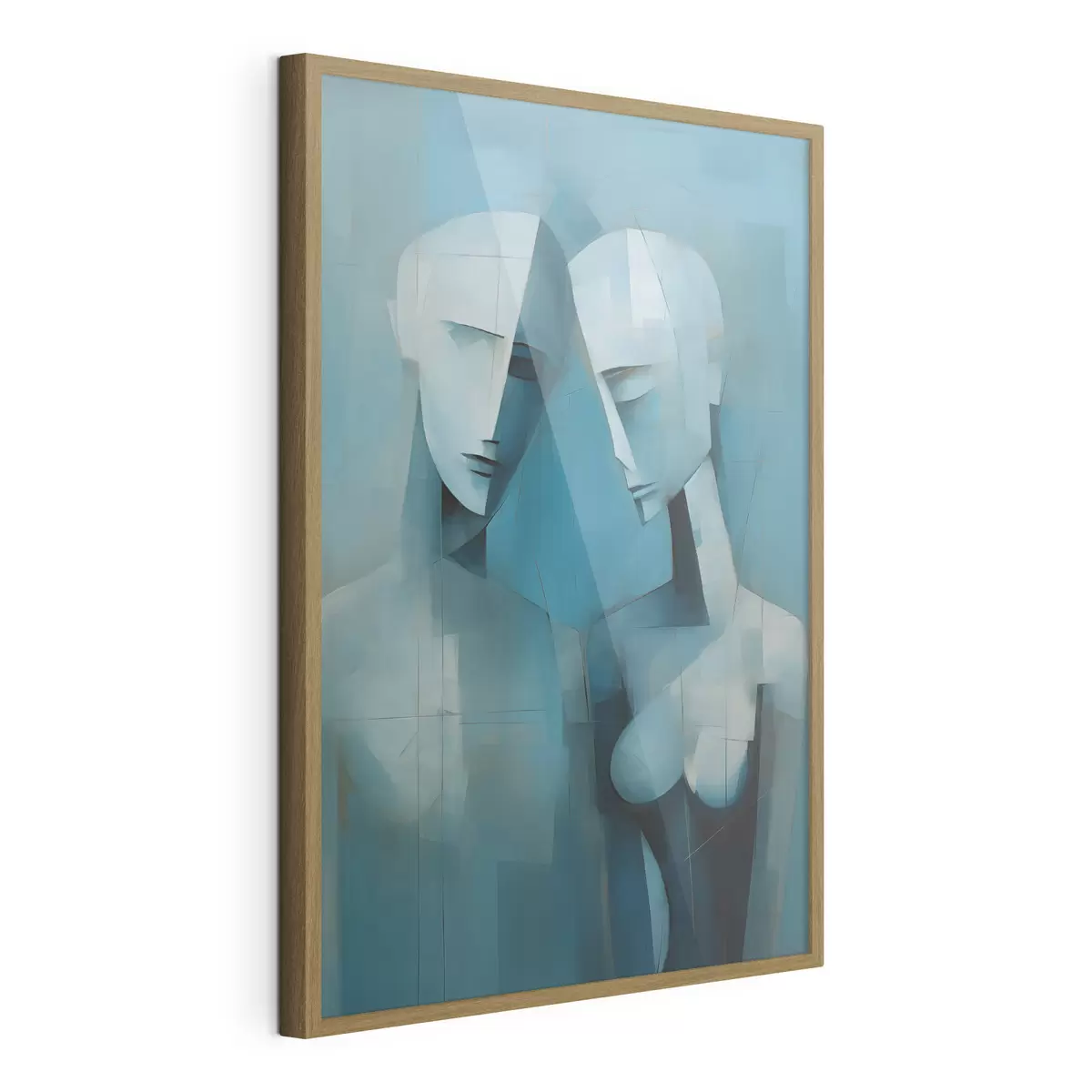 Poster Couple en géométrie f44672