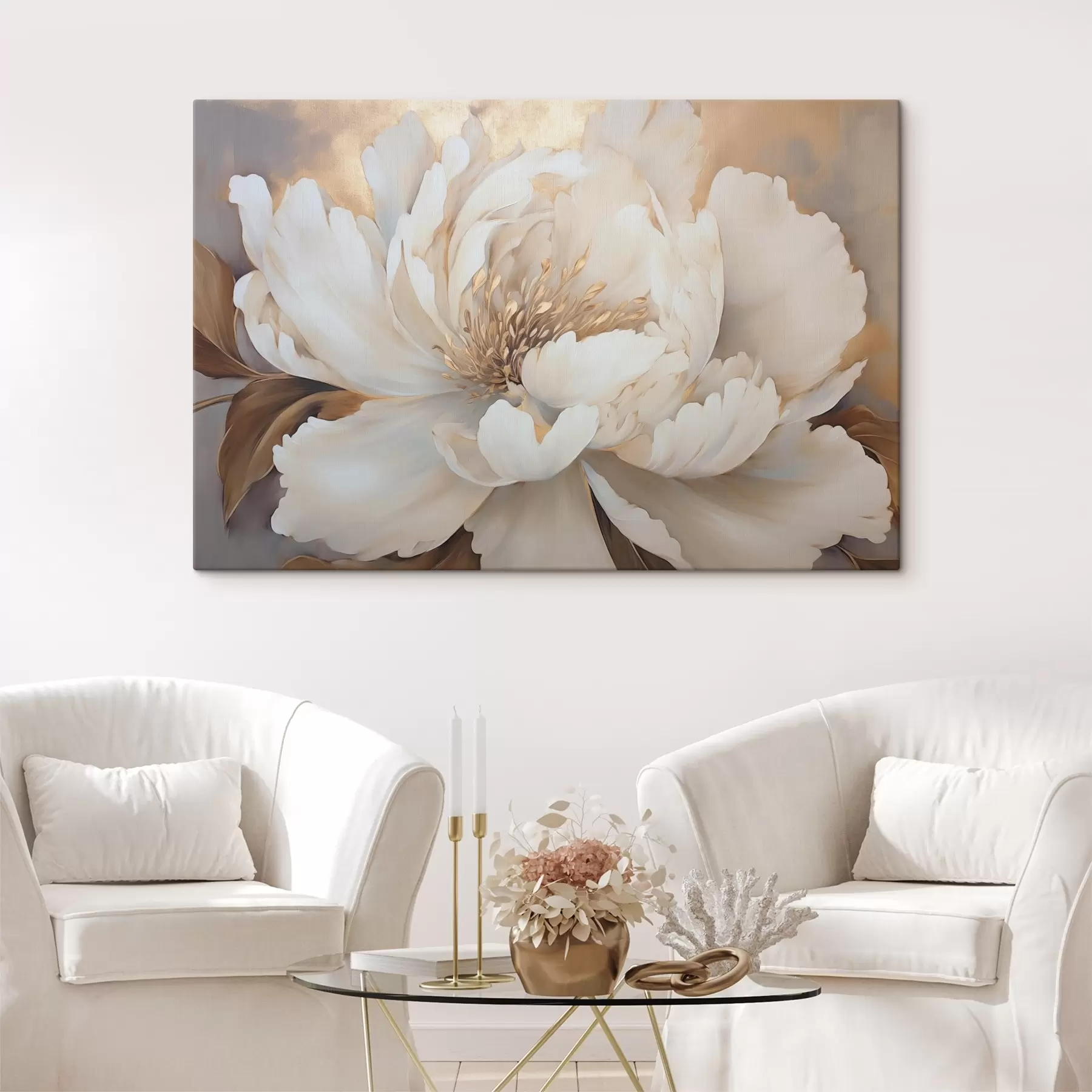 Tableau Grande pivoine s44705