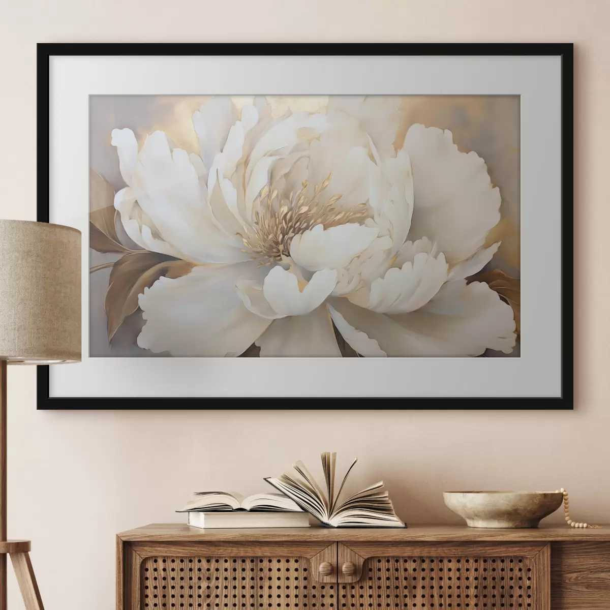 Poster Grande pivoine f44705