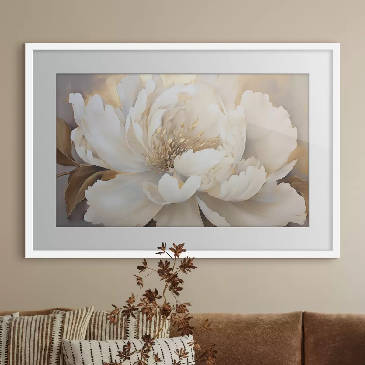 Poster Grande pivoine f44705