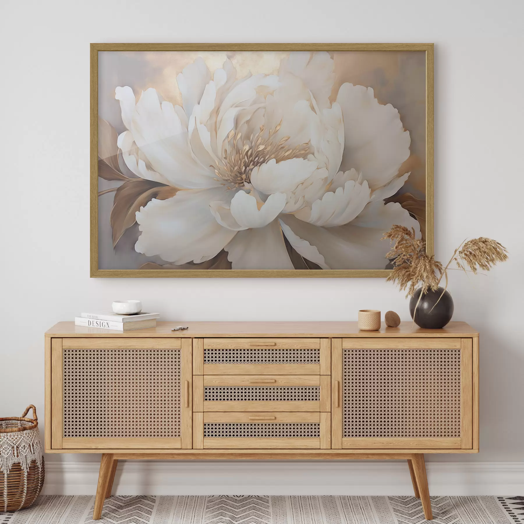 Papier peint Grande pivoine f44705