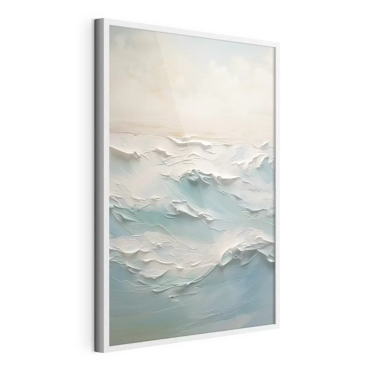 Poster Peinture imitation mer f44709