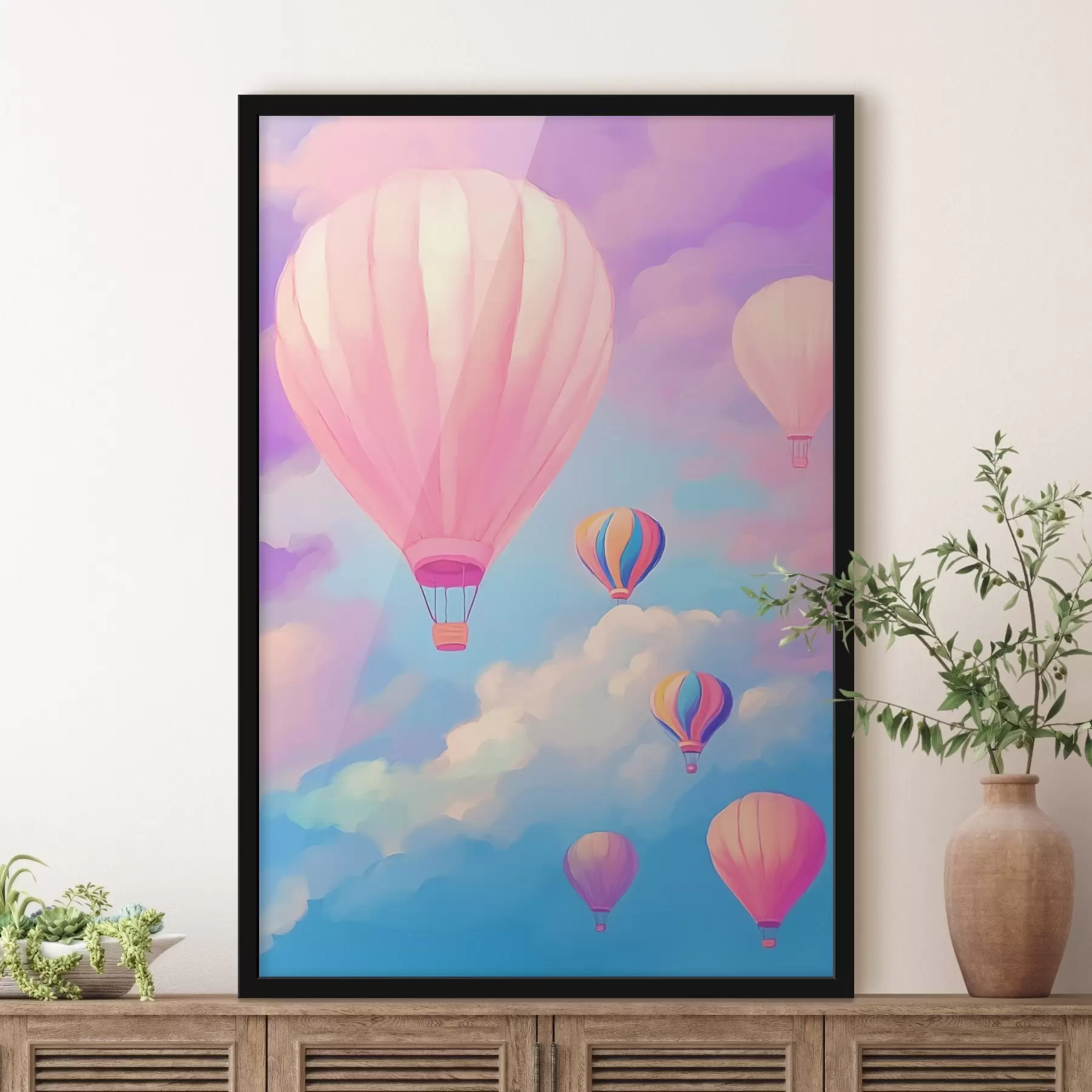 Tableau Ballons de baudruche et ballons de baudruche f44723