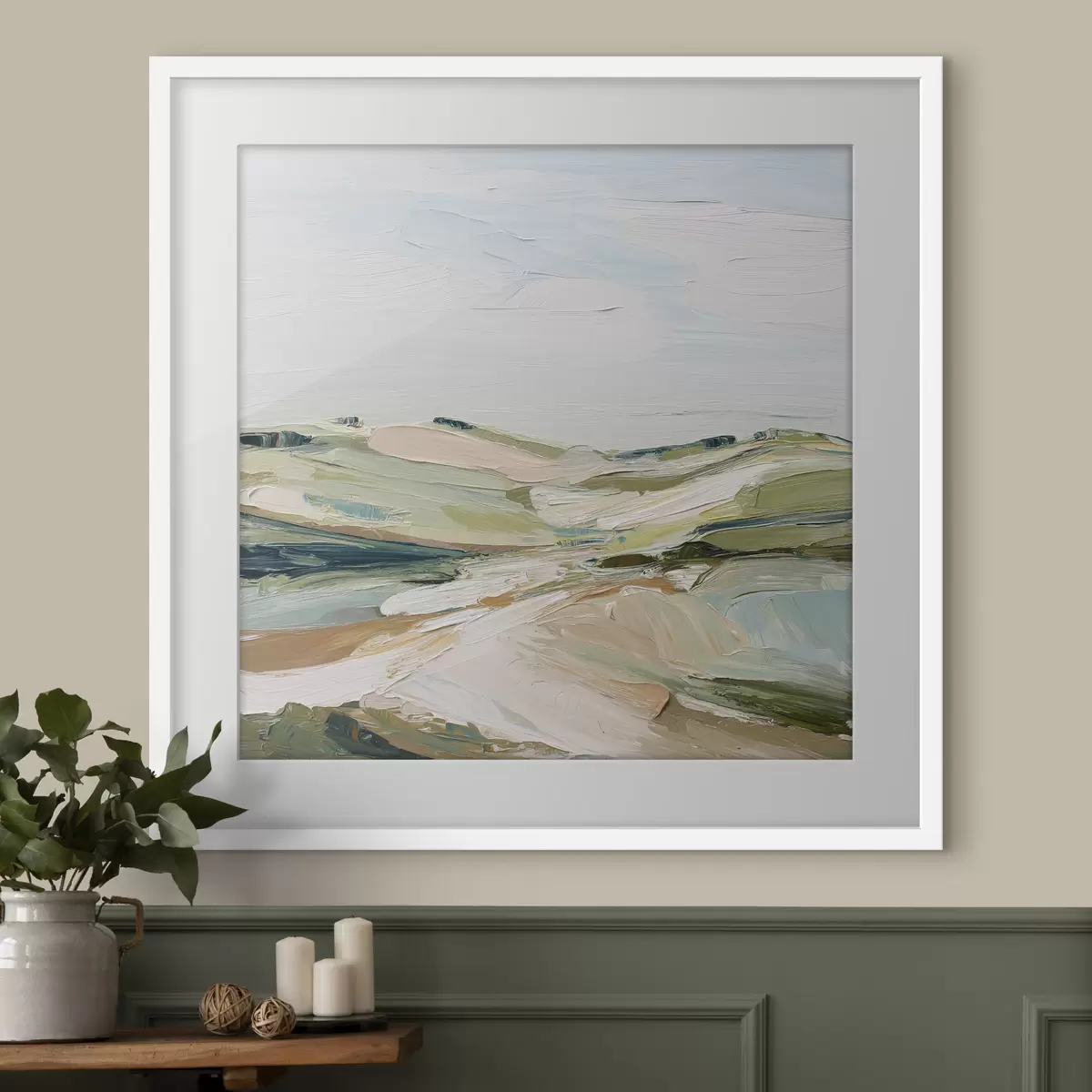 Poster Contours doux f44754