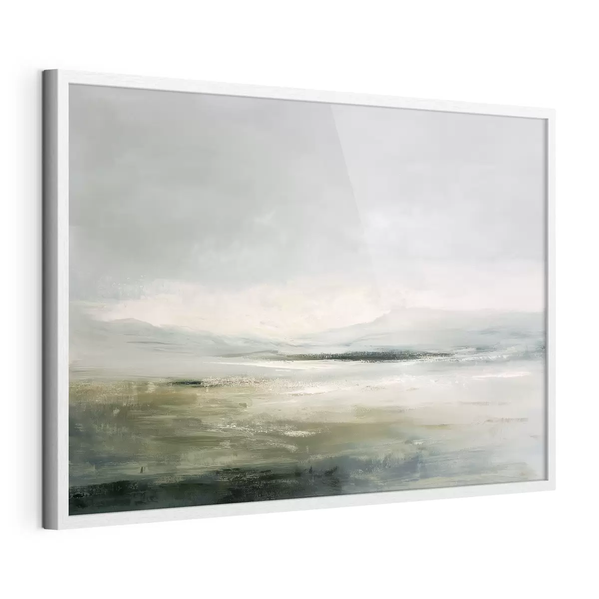 Poster Paysage minimaliste avec brouillard f44756