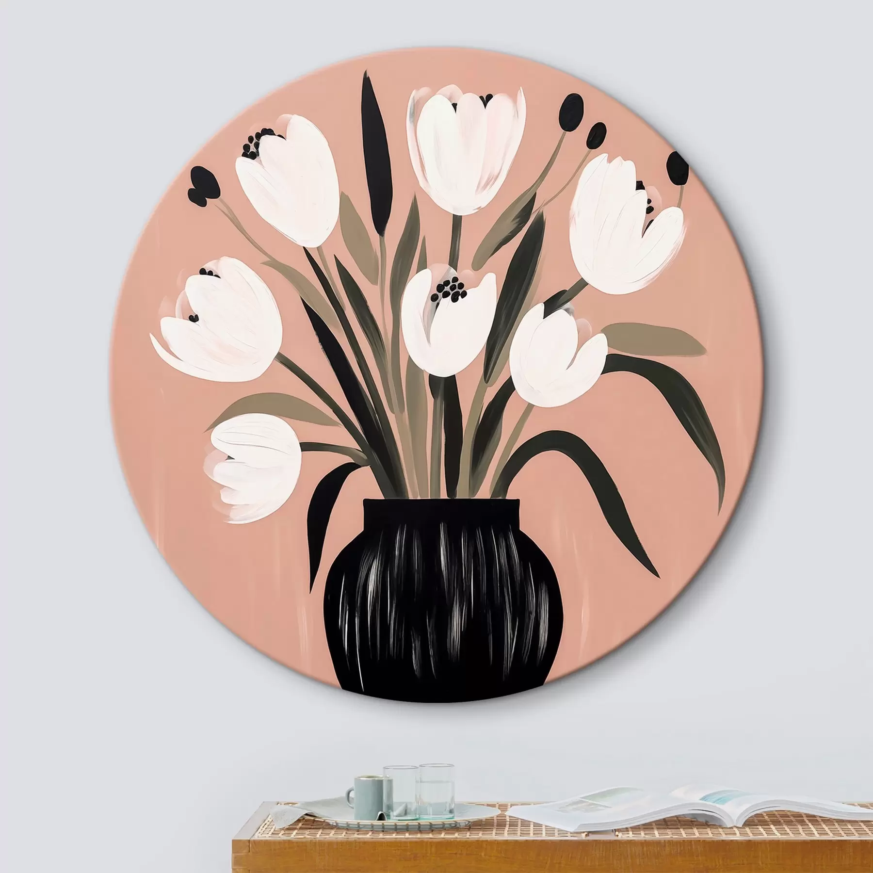 Tableau Tulipes dans un vase r44779