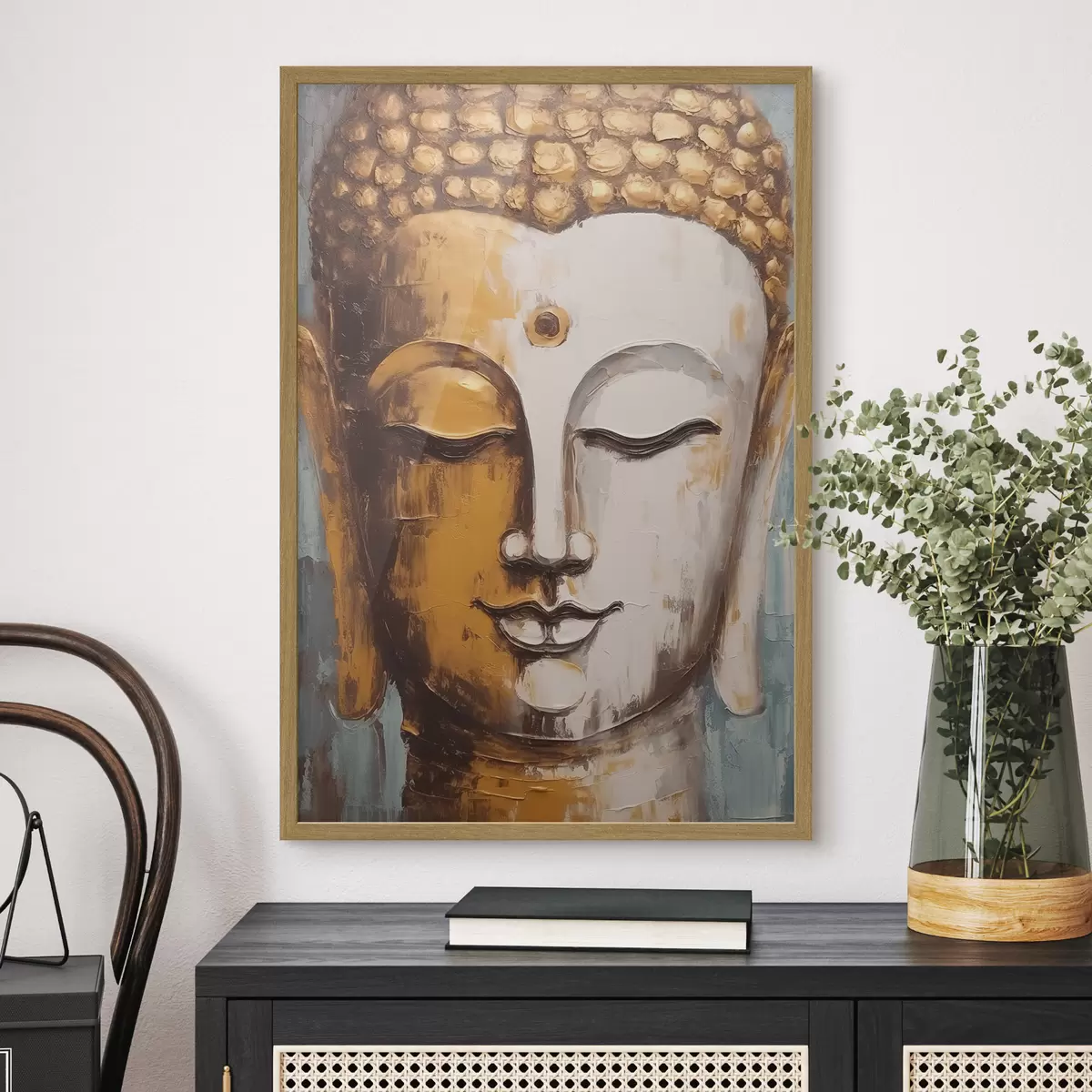 Poster Visage de Bouddha f44807