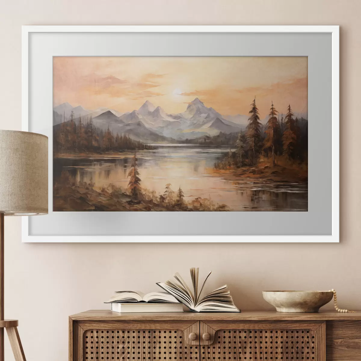 Poster Arbre et mystère f44857