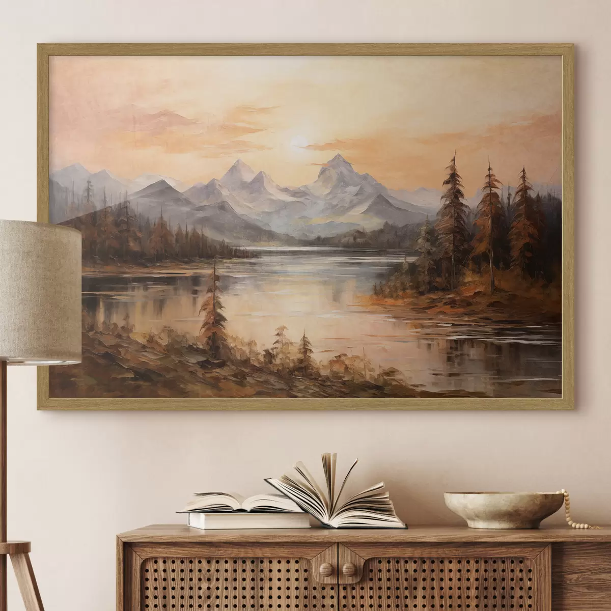 Poster Arbre et mystère f44857