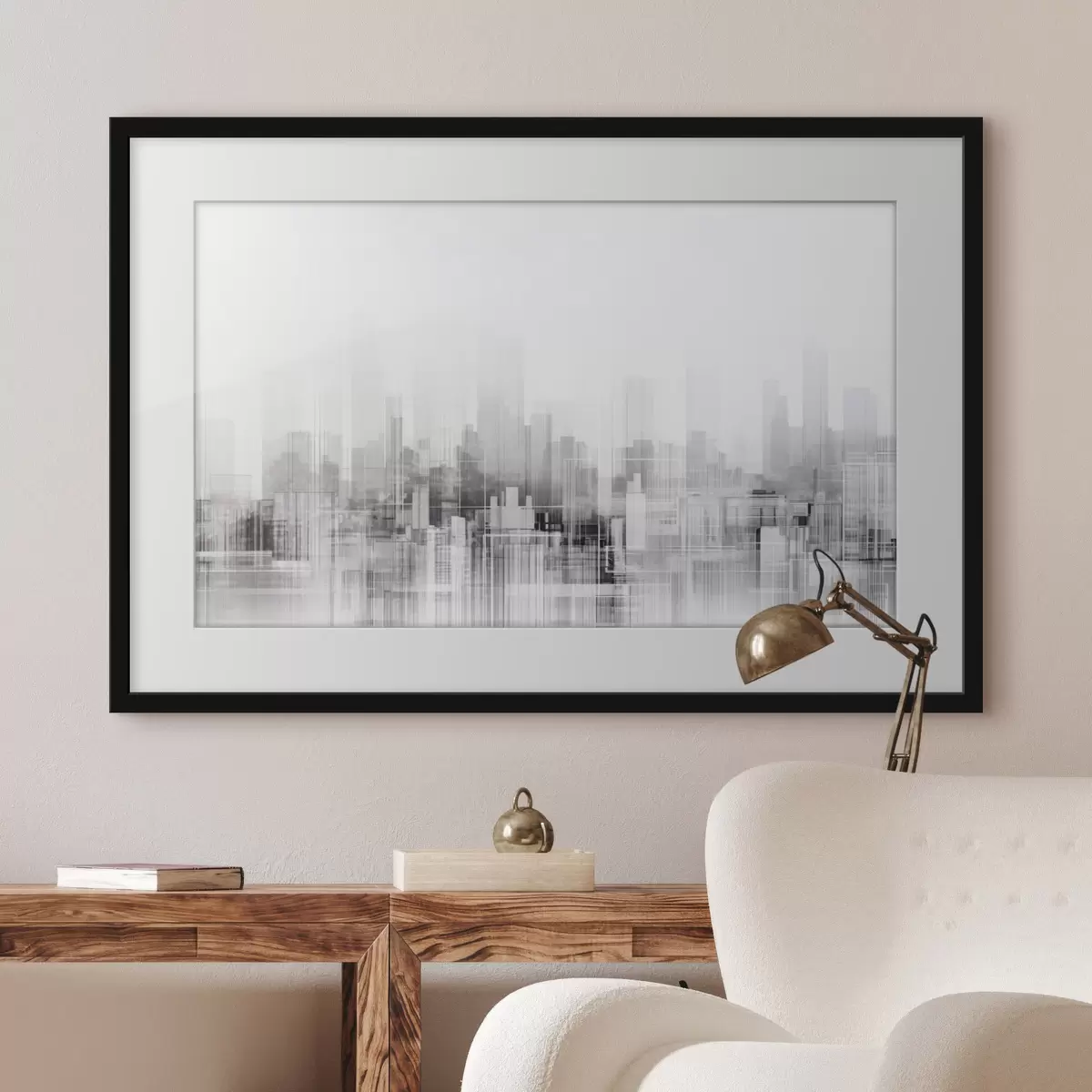 Poster Ville et joie f44863