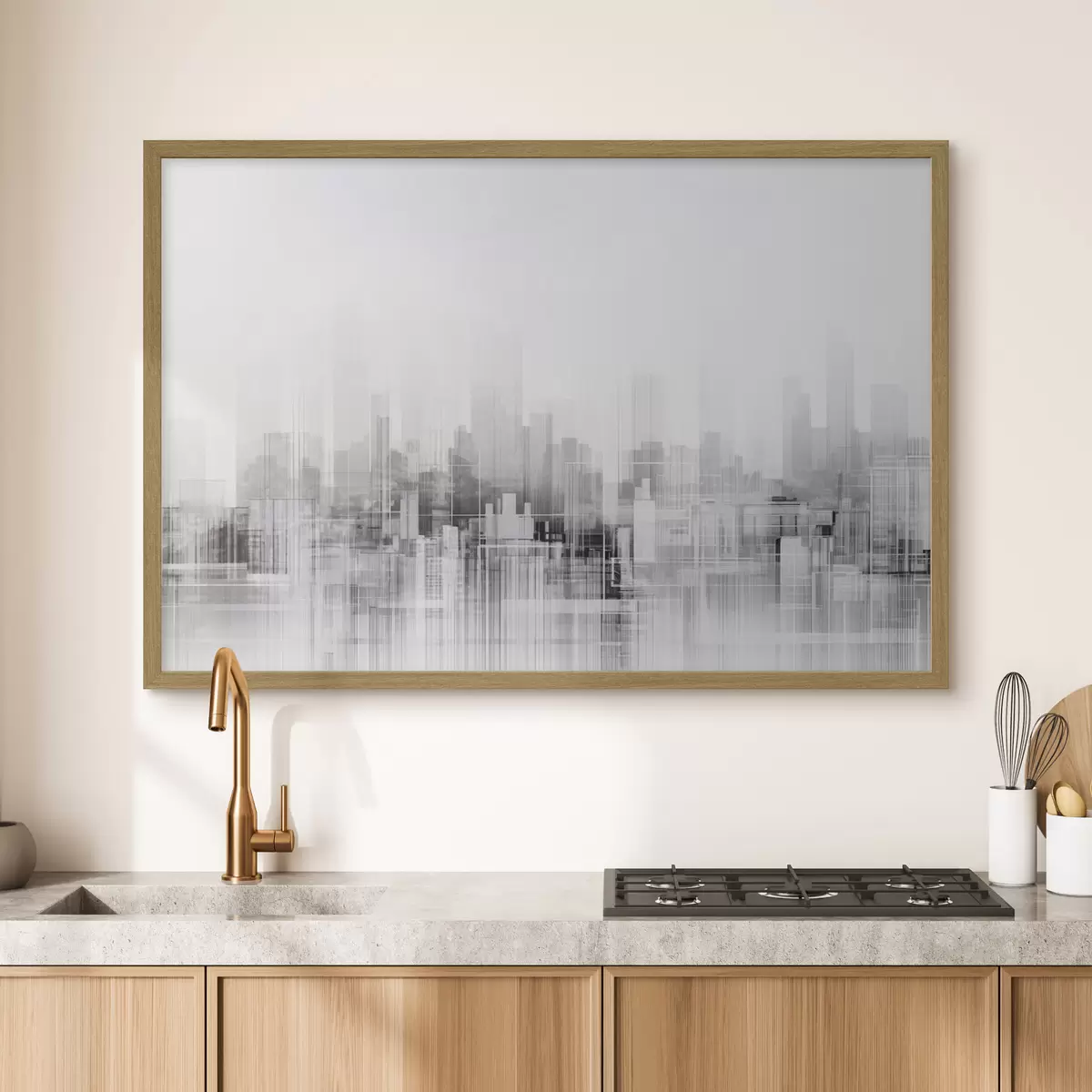 Poster Ville et joie f44863