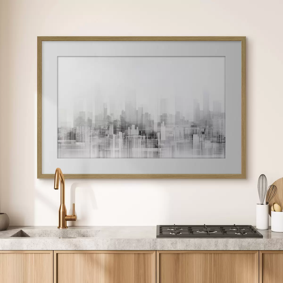 Poster Ville et joie f44863