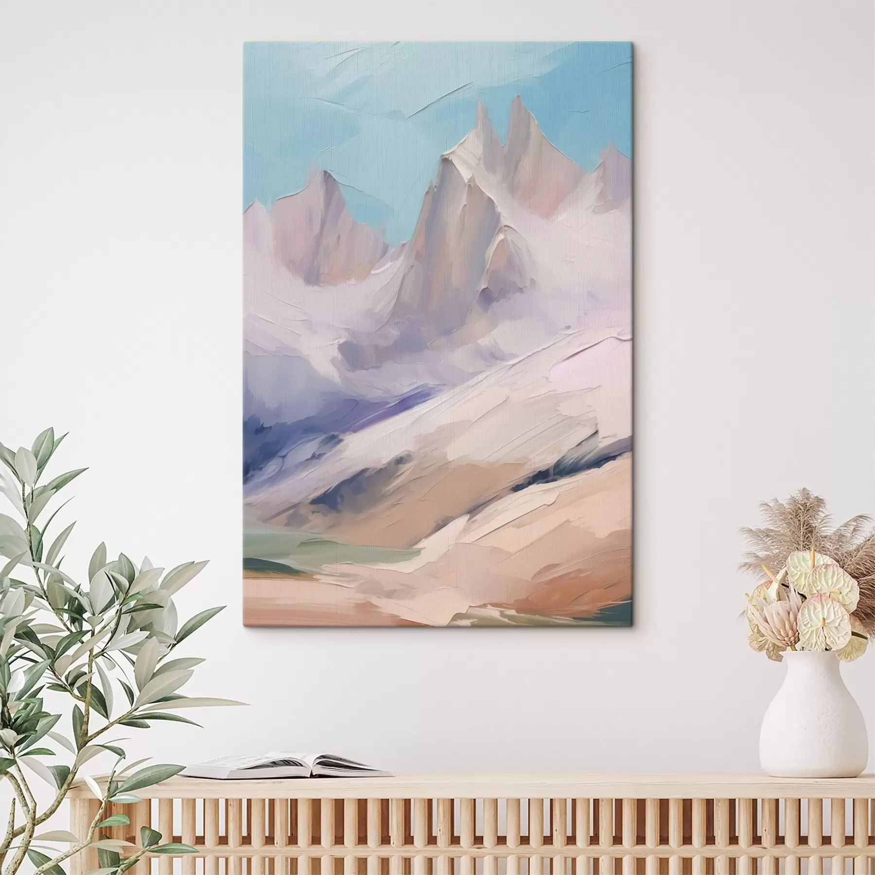 Tableau Paysage de montagne abstrait s44827