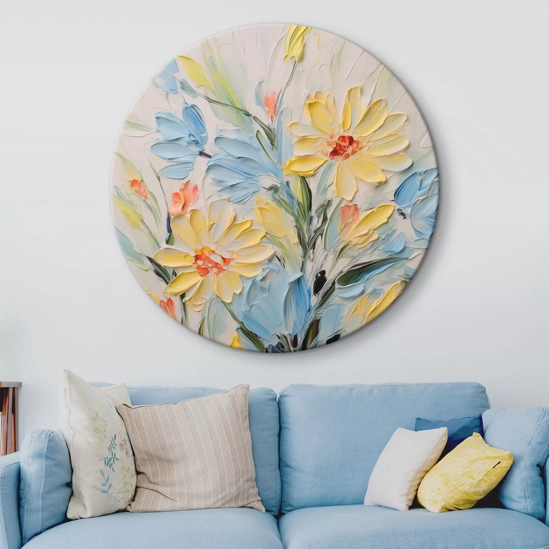 Tableau Bouquet de fleurs abstrait r44832