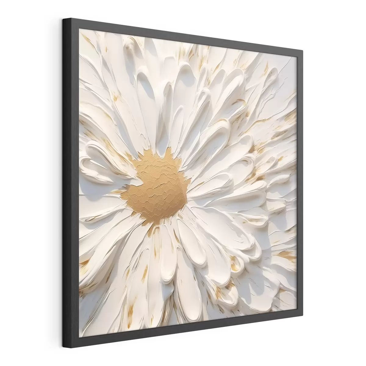 Poster Peinture imitation camomille f44816