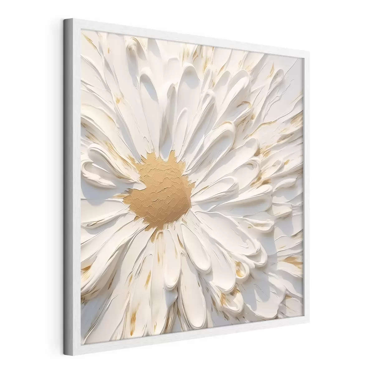 Poster Peinture imitation camomille f44816
