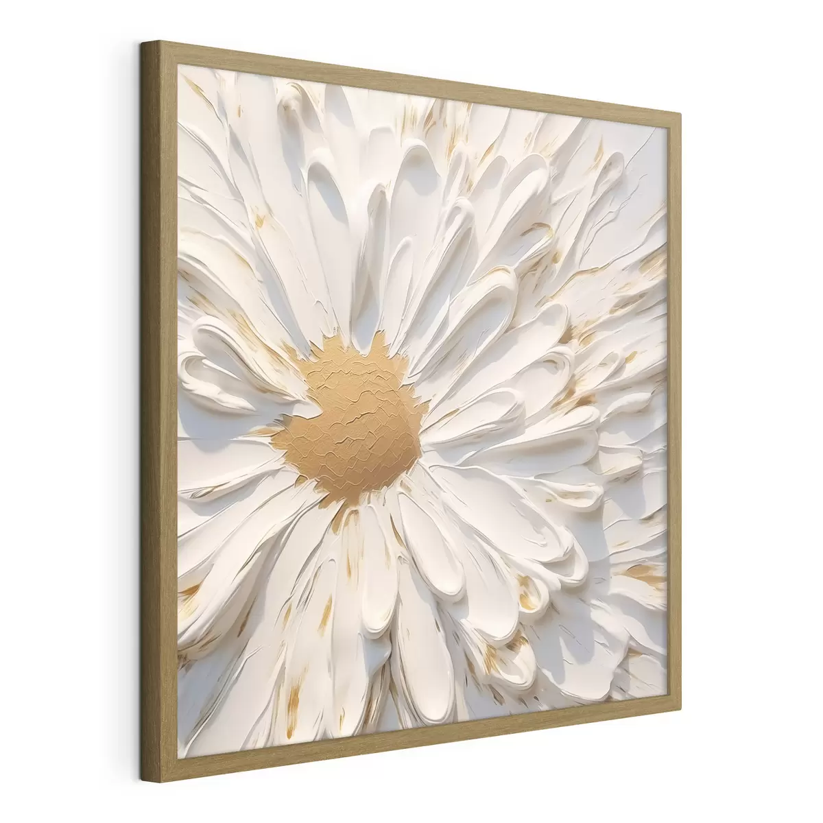 Poster Peinture imitation camomille f44816