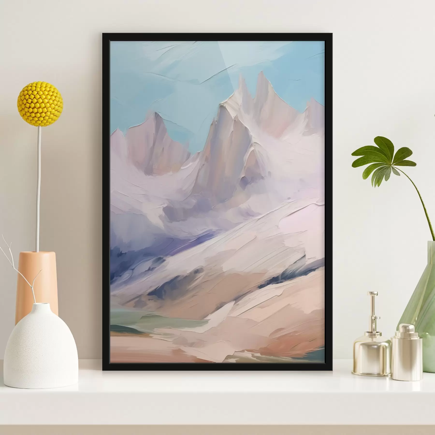 Papier peint Paysage de montagne abstrait f44827