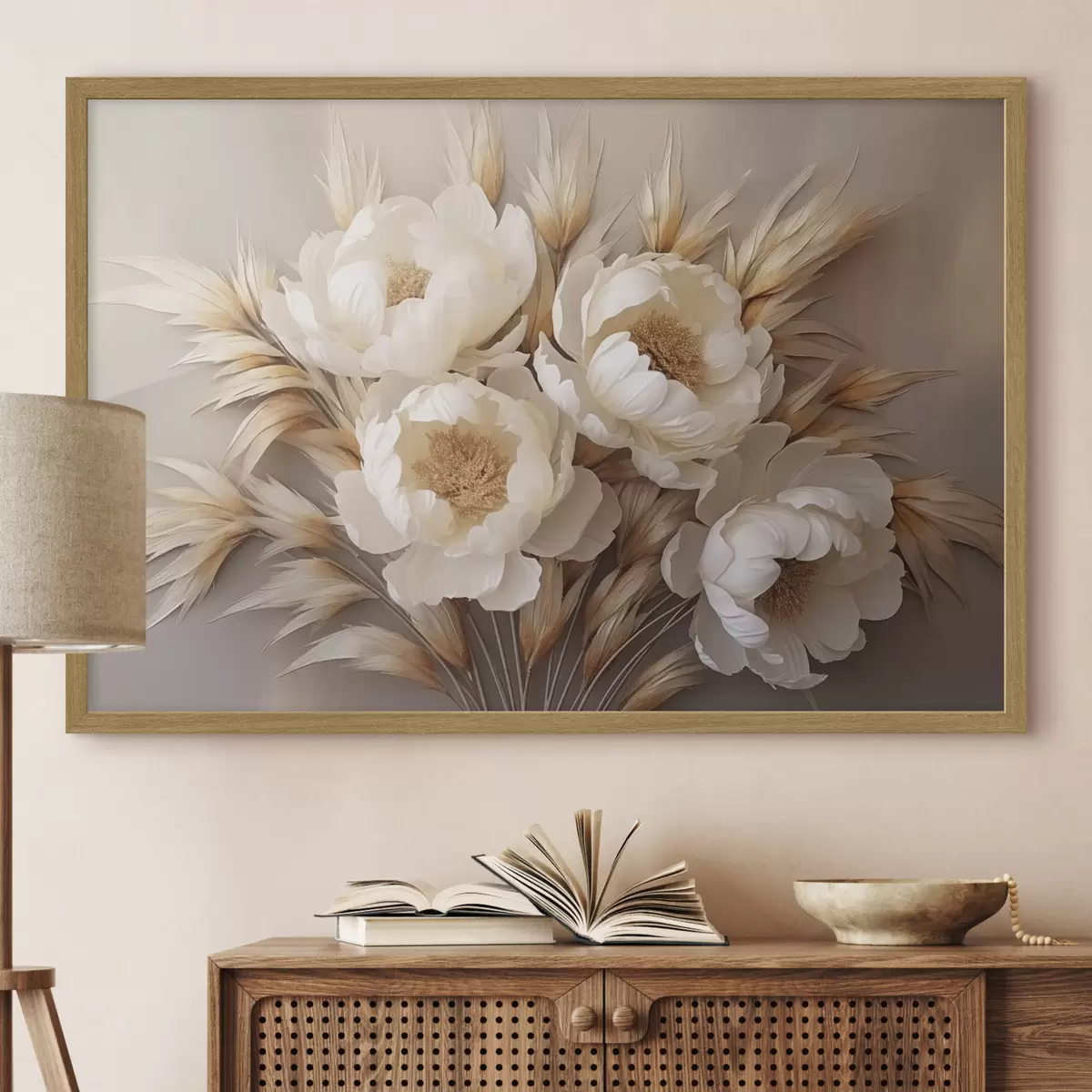 Poster Pivoines à épis f44913