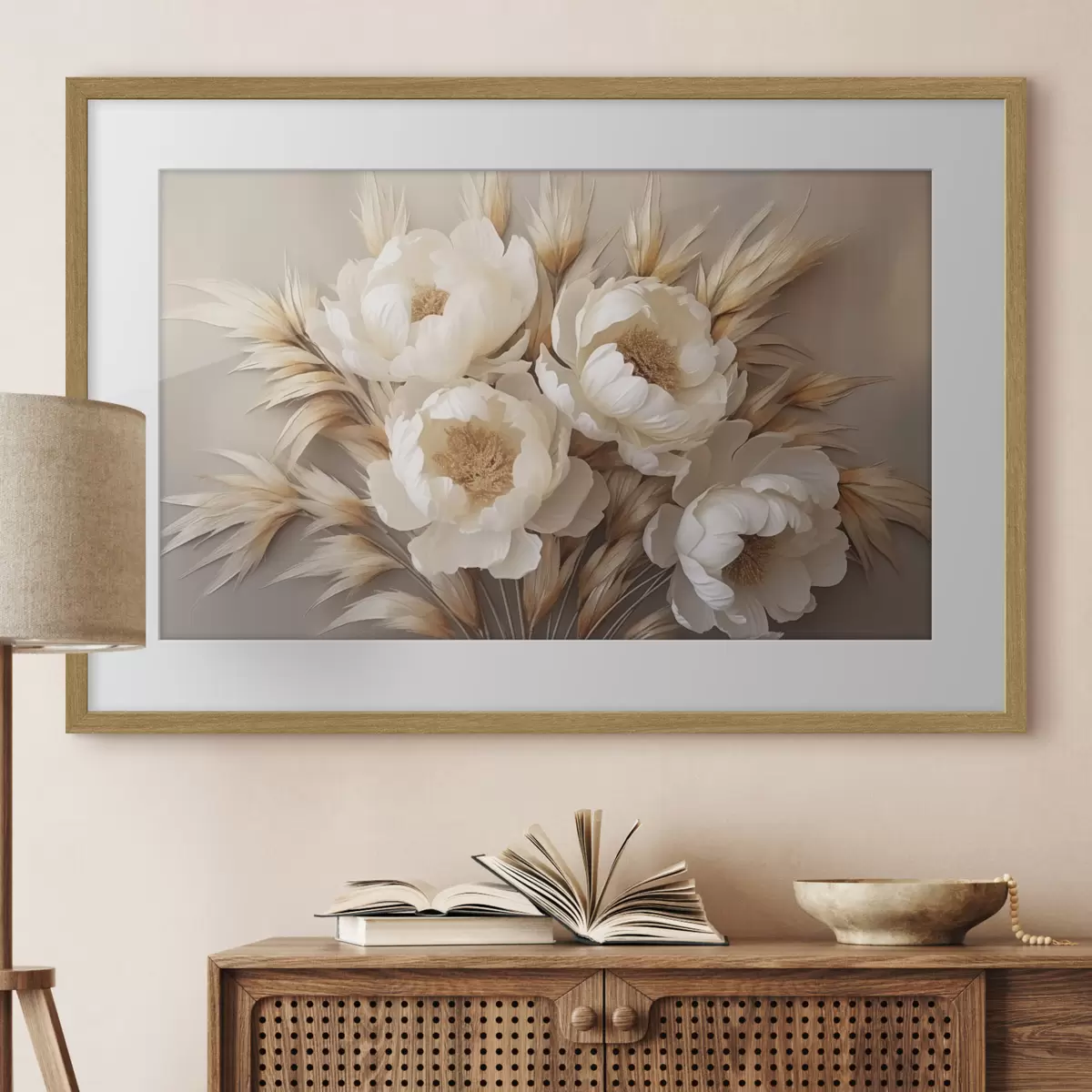 Poster Pivoines à épis f44913