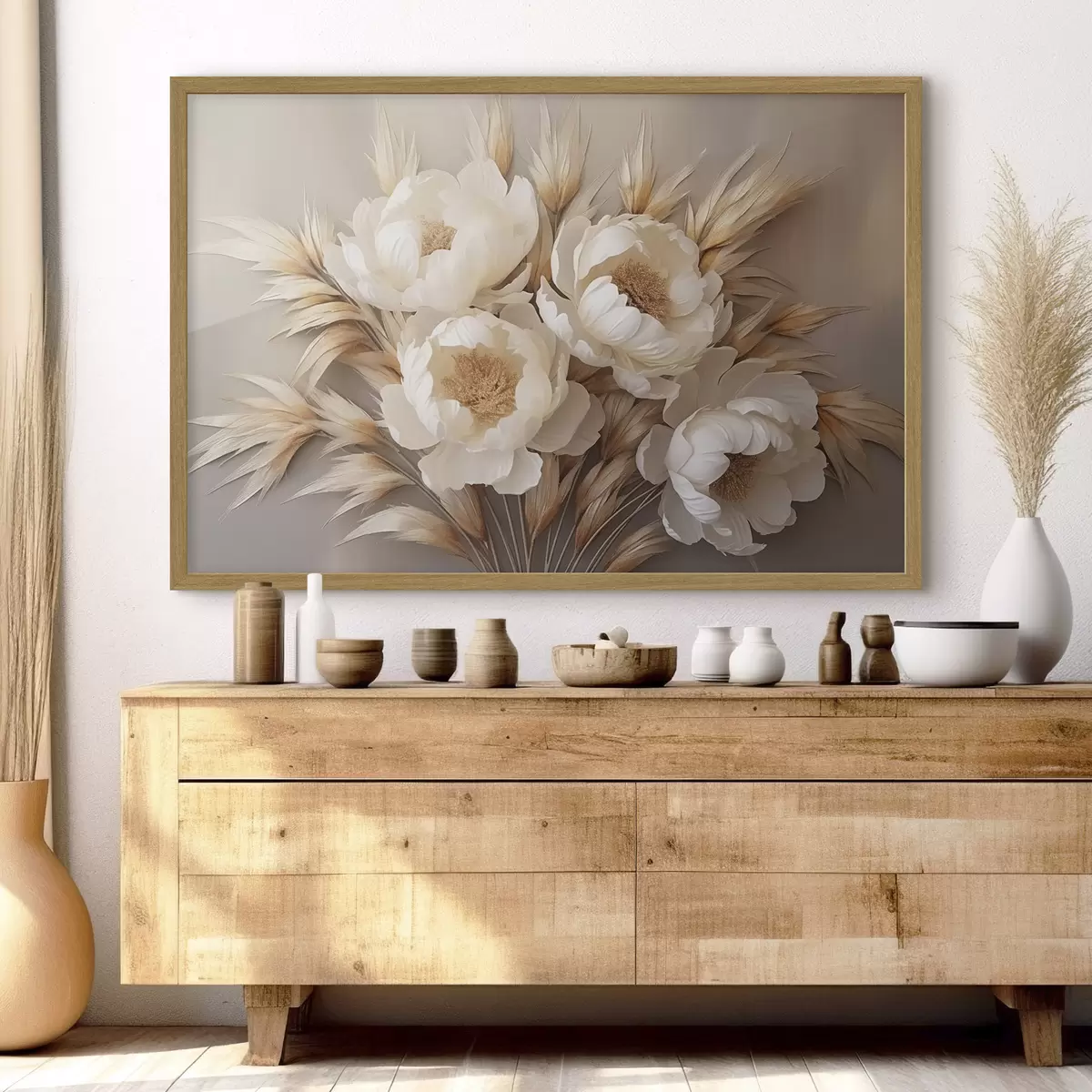 Poster Pivoines à épis f44913