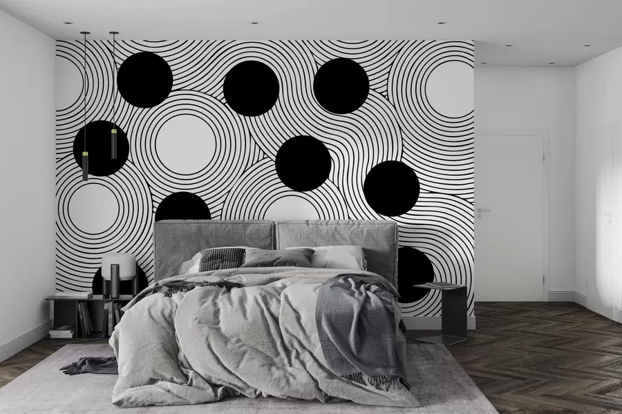 Papier peint Harmonie géométrique w04185v1