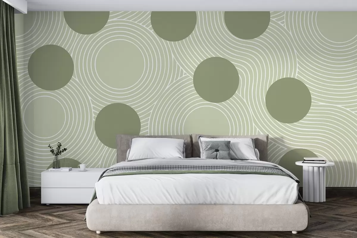 Papier peint Harmonie géométrique w04185v2
