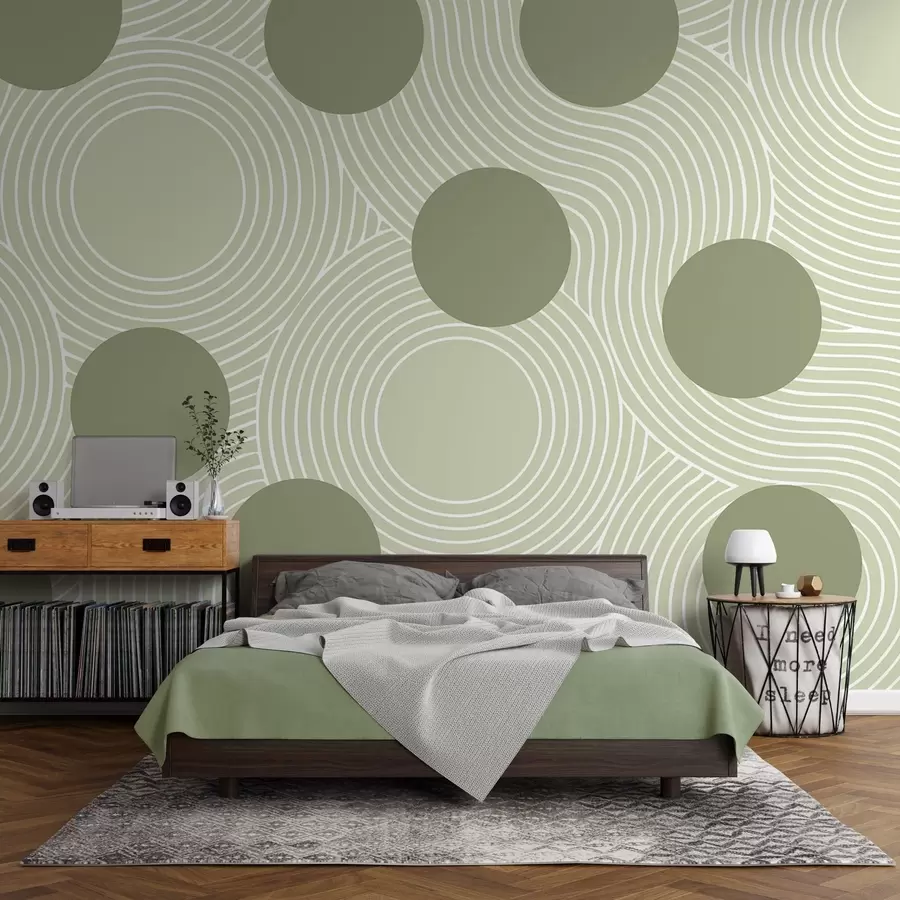 Papier peint Harmonie géométrique w04185v2
