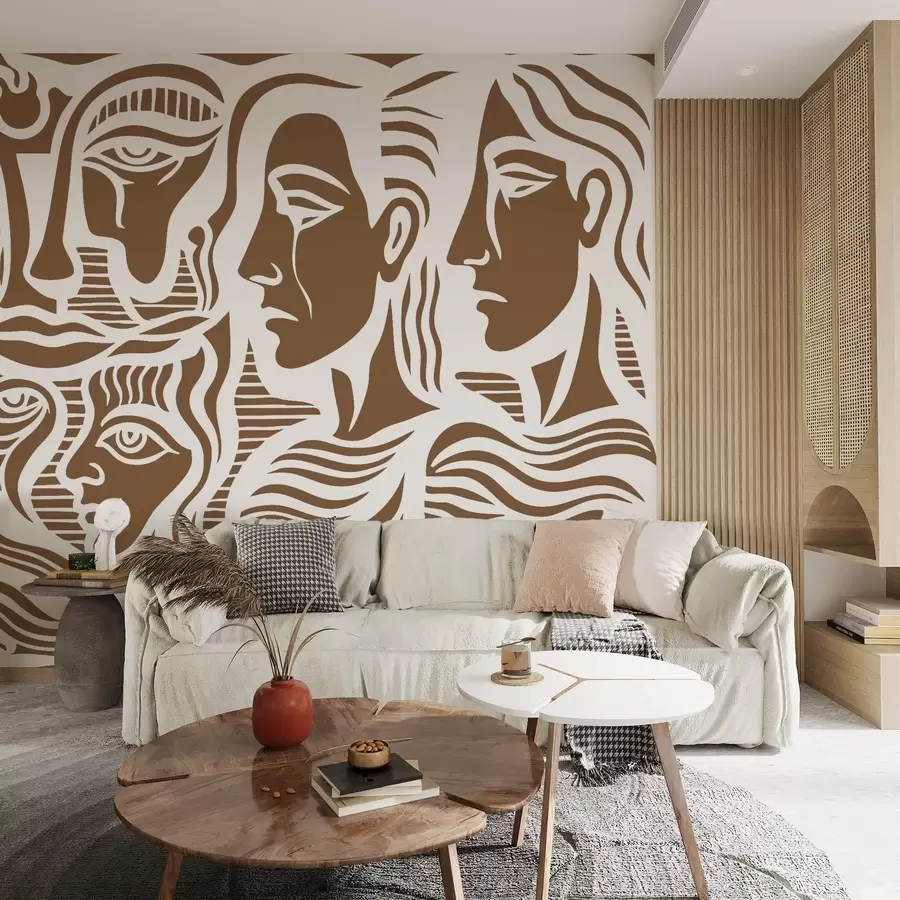 Papier peint Anatomie abstraite w04191v1