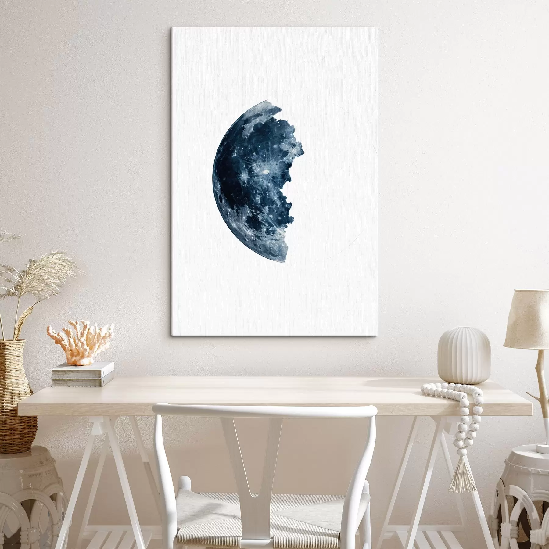 Tableau Lune croissante s44965