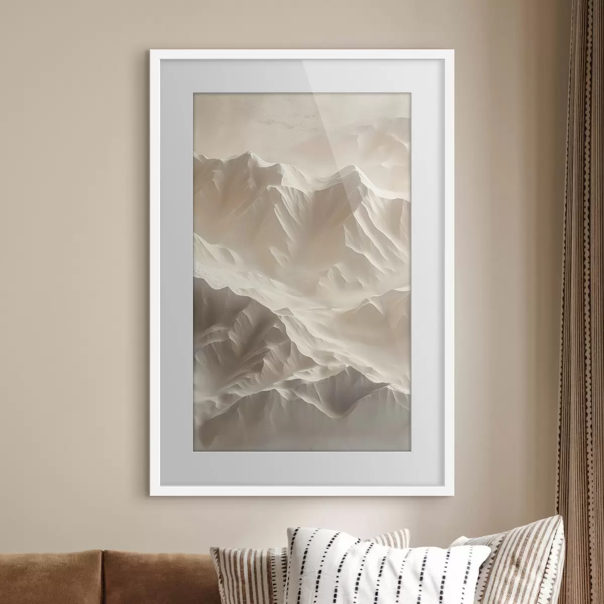 Poster Lignes de crête f44955