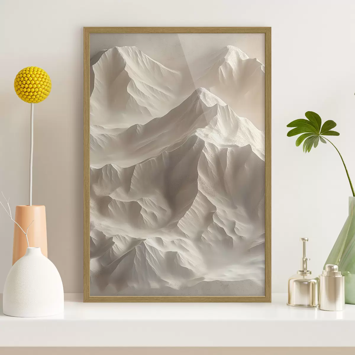 Poster Montagnes et douceur f44956
