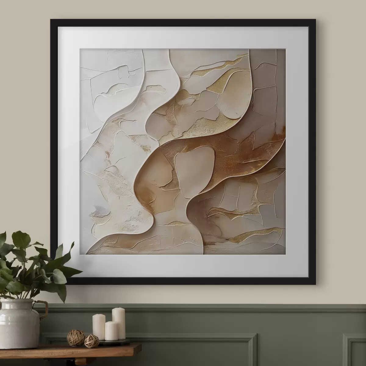 Poster Vagues de pierre f44957